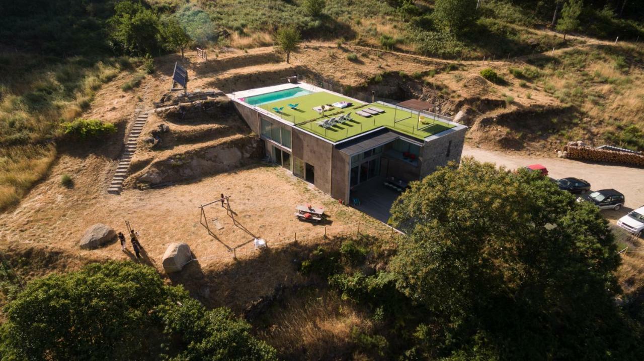 Casa De Campo De Torneiros Unhais Da Serra Esterno foto