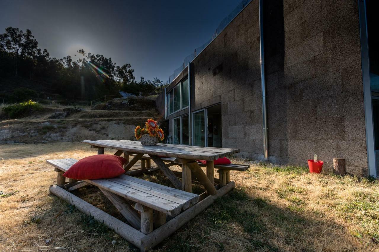 Casa De Campo De Torneiros Unhais Da Serra Esterno foto